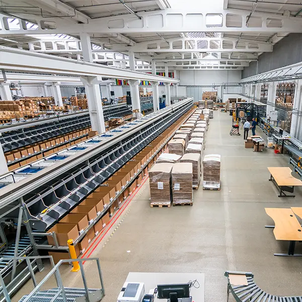 Automatically processing returns in the warehouse